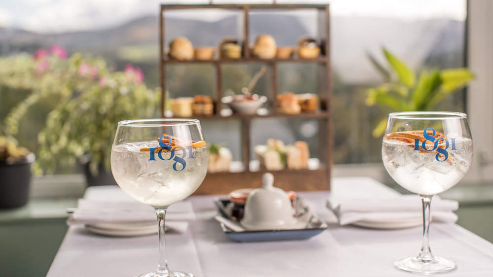 Peebles Hydro Gin Afternoon Tea