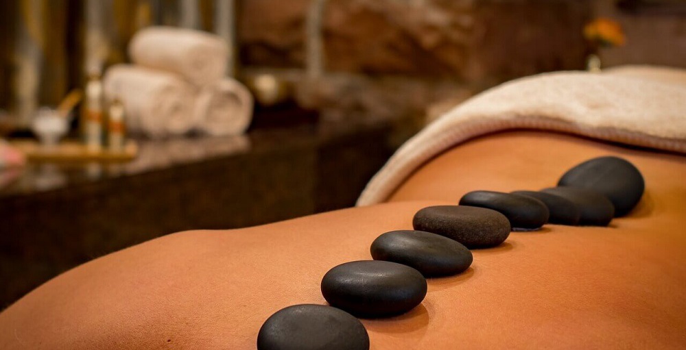 Hot stone massage